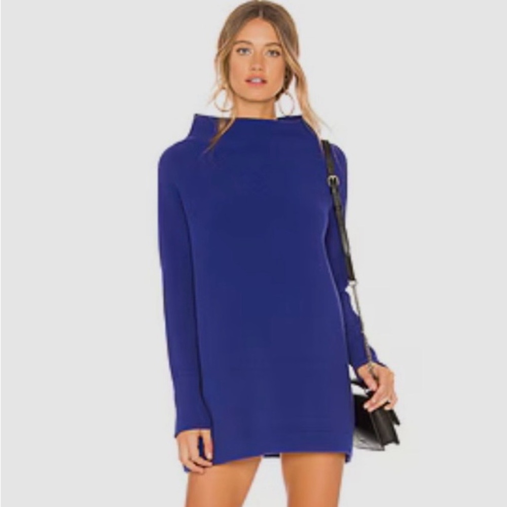 Free People Ottoman Slouchy Ribbed Mock Turtleneck Sweater